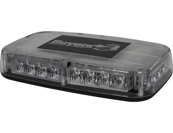 11 Inch Rectangular Multi-Mount Amber LED Mini Light Bar
