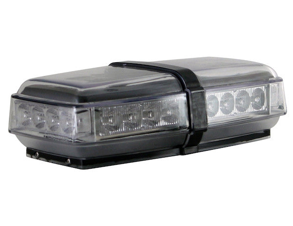 11 Inch Rectangular Amber LED Mini Light Bar - Amber/Green