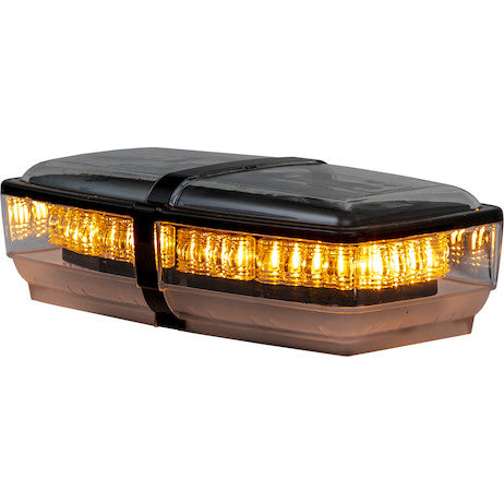 11 Inch Rectangular Amber LED Mini Light Bar - Amber/Green