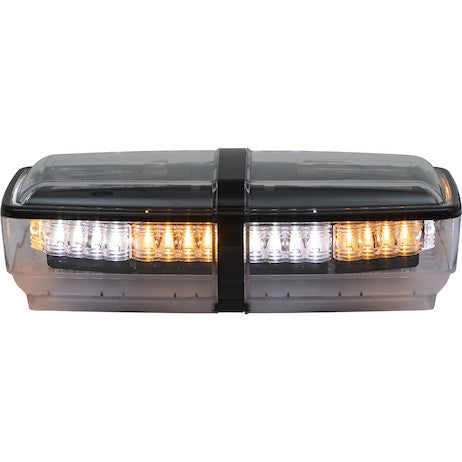 11 Inch Rectangular Amber LED Mini Light Bar - Amber/Green