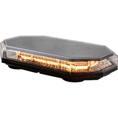 15 Inch Octagonal LED Mini Light Bar - Amber