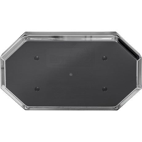15 Inch Octagonal LED Mini Light Bar - Amber/Blue