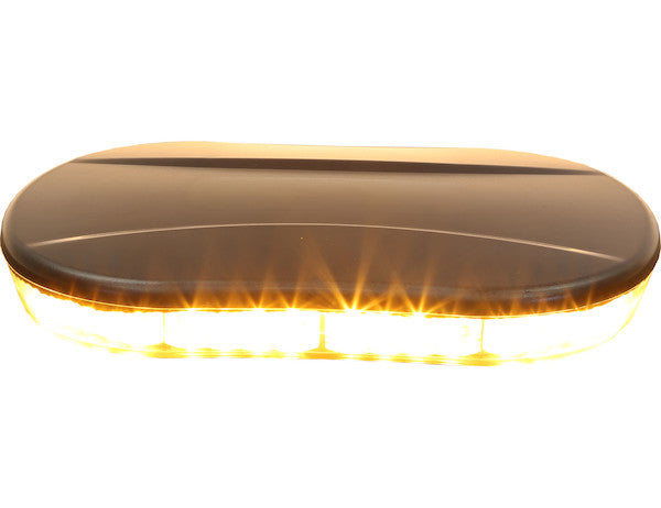 Class 1 Low Profile Oval Mini Light Bar - Amber