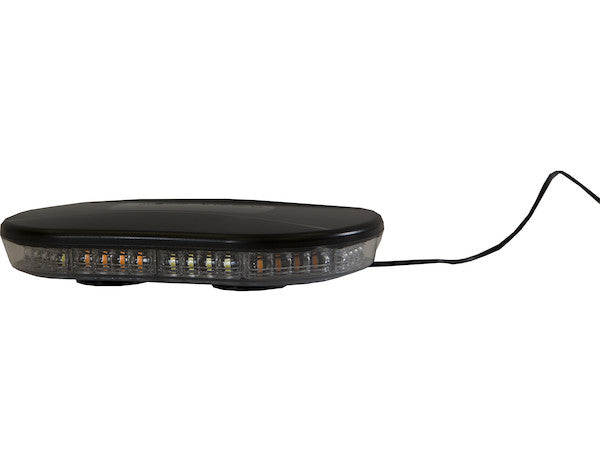 Class 1 Low Profile Oval Mini Light Bar - Amber/Clear