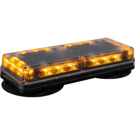 Rectangular 18 LED Mini Light Bar - Amber
