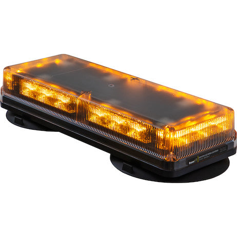 Rectangular 18 LED Mini Light Bar - Amber