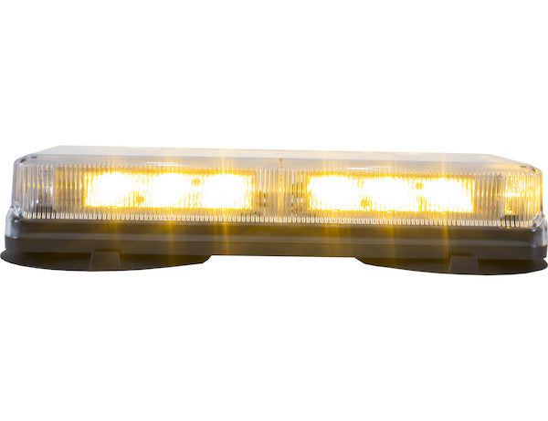 Rectangular 18 LED Mini Light Bar - Amber