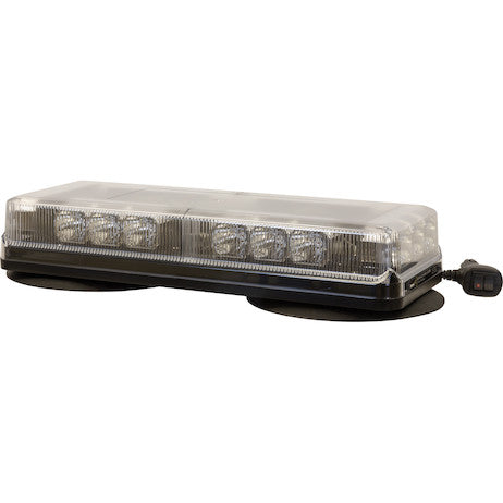 Rectangular 18 LED Mini Light Bar - Amber