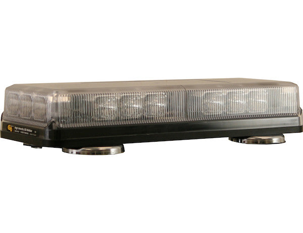 Rectangular 18 LED Mini Light Bar - Amber/Green