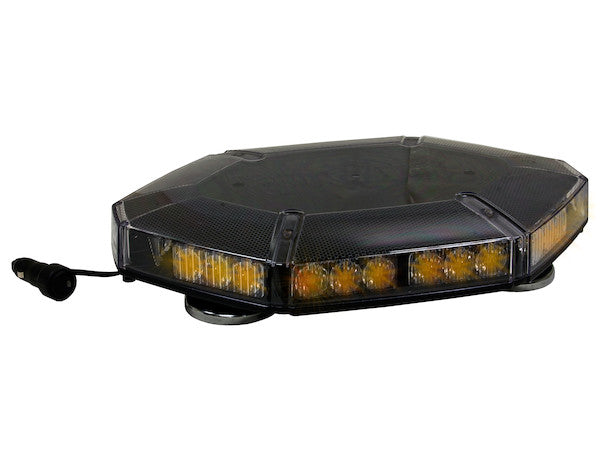 Amber Hexagonal 30 LED Mini Light Bar
