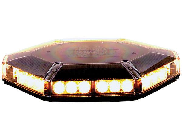 Amber Hexagonal 30 LED Mini Light Bar