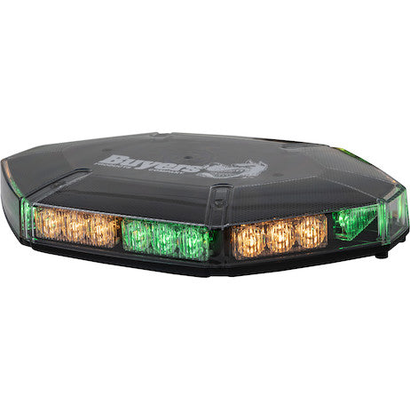 Amber/Green Hexagonal 30 LED Mini Light Bar