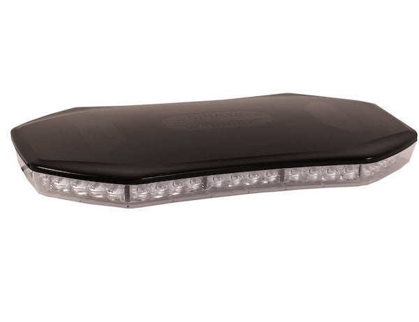 Class 1 Low Profile Hexagonal LED Mini Light Bar - Amber/Clear