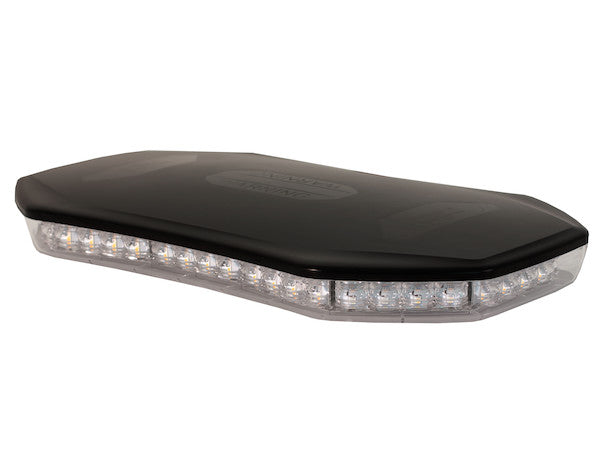 Class 1 Low Profile Hexagonal LED Mini Light Bar - Amber/Clear