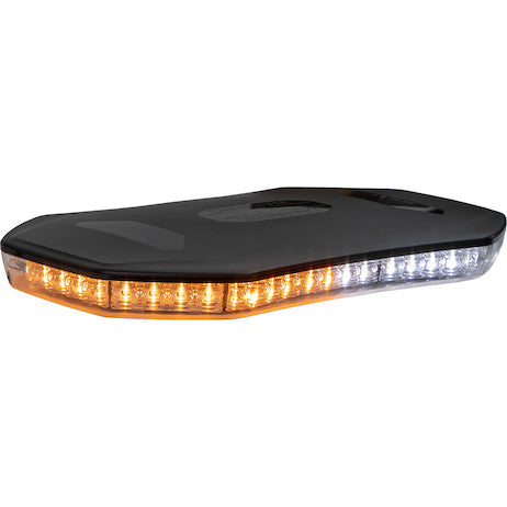 Class 1 Low Profile Hexagonal LED Mini Light Bar - Amber/Clear