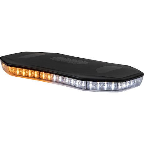 Class 1 Low Profile Hexagonal LED Mini Light Bar - Amber/Clear