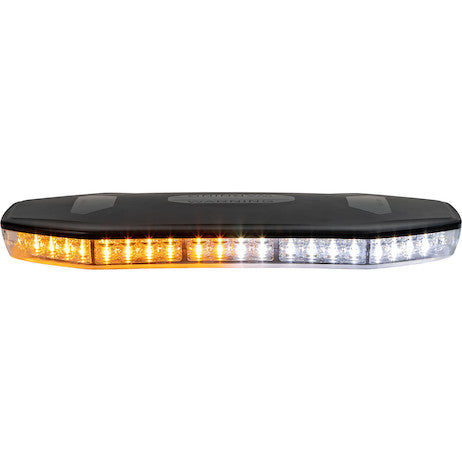 Class 1 Low Profile Hexagonal LED Mini Light Bar - Amber/Clear