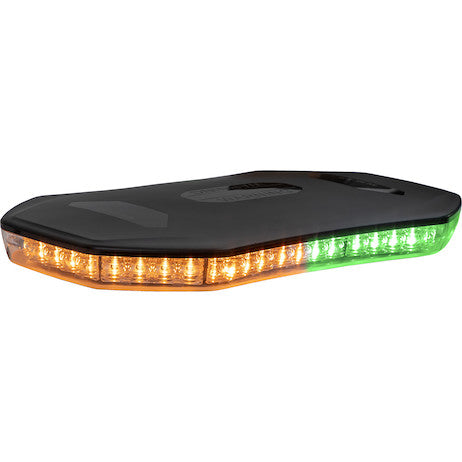 Class 1 Low Profile Hexagonal LED Mini Light Bar - Amber
