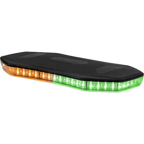 8891119 - Class 1 Low Profile Hexagonal LED Mini Light Bar - Amber/Green