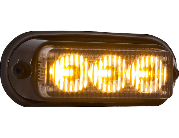 4 Inch Amber LED Strobe Light