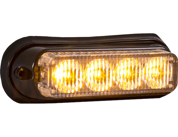 5 Inch Amber LED Mini Strobe Light