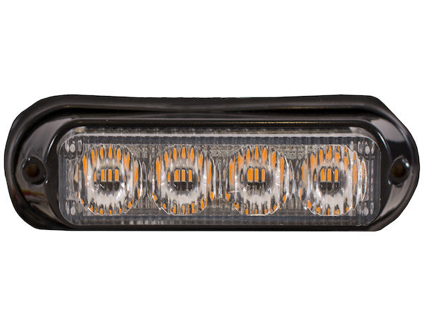 5 Inch Amber LED Mini Strobe Light