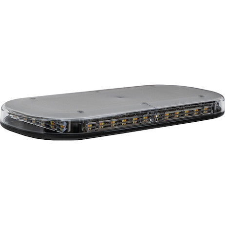 Class 1 Low Profile Oval LED Mini Light Bar - Amber/Blue