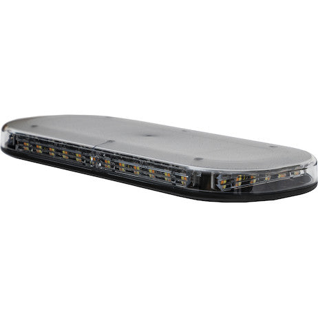 Class 1 Low Profile Oval LED Mini Light Bar - Amber/Green
