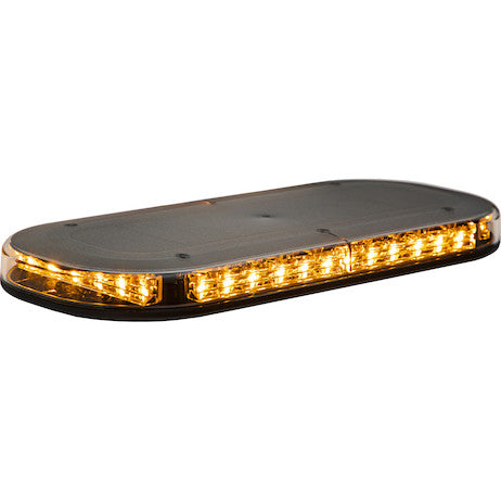 Class 1 Low Profile Oval LED Mini Light Bar - Amber/Green