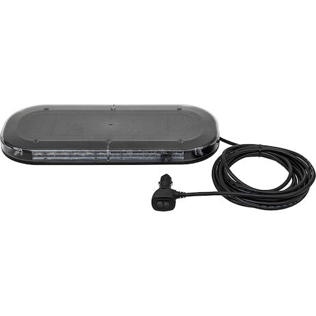 Class 1 Low Profile Oval LED Mini Light Bar - Amber/Blue
