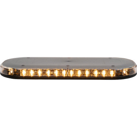 Class 1 Low Profile Oval LED Mini Light Bar - Amber/Green