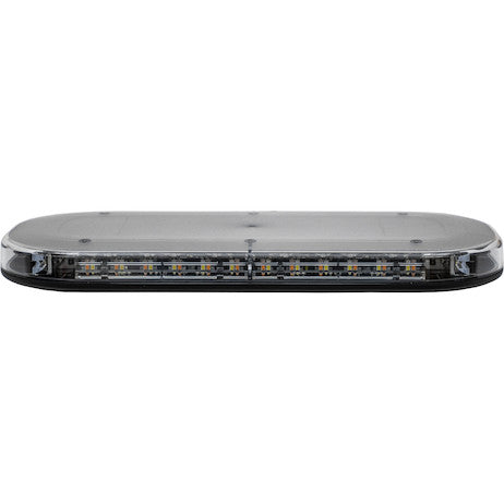Class 1 Low Profile Oval LED Mini Light Bar - Amber/Blue