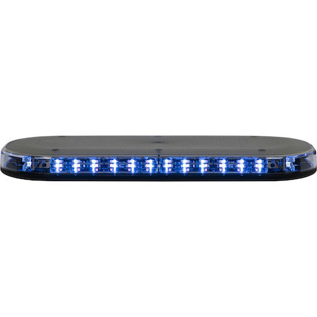 Class 1 Low Profile Oval LED Mini Light Bar - Amber/Blue