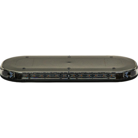 Class 1 Low Profile Oval LED Mini Light Bar - Amber/Blue