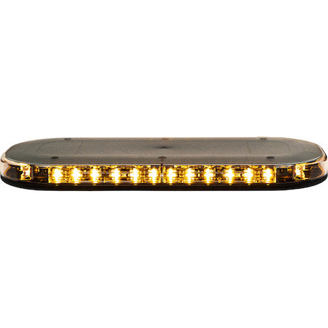 Class 1 Low Profile Oval LED Mini Light Bar - Amber/Green