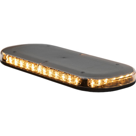 Class 1 Low Profile Oval LED Mini Light Bar - Amber/Green