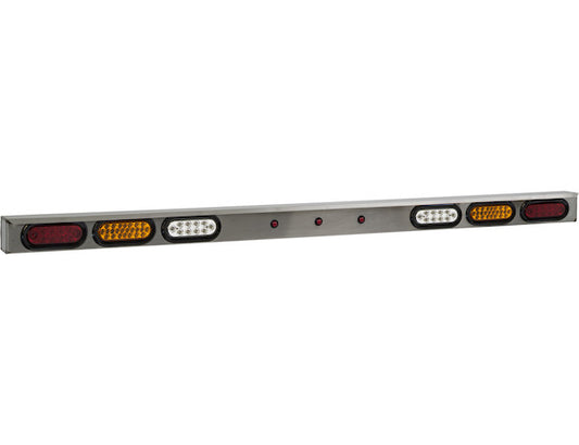 77 Inch Oval LED Light Bar Kit with White