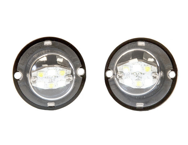 25 Foot Clear Bolt-On Hidden Strobe Kits With In-Line Flashers With 6 LED