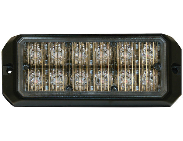 Clear Dual Row 5 Inch LED Strobe Light