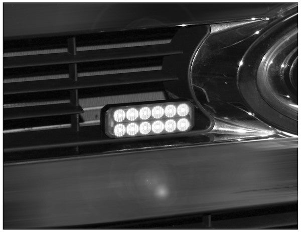 Clear Dual Row 5 Inch LED Strobe Light