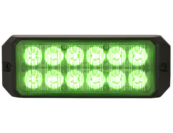 Clear Dual Row 5 Inch LED Strobe Light