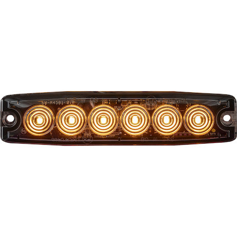 Ultra Thin 5 Inch Amber LED Strobe Light