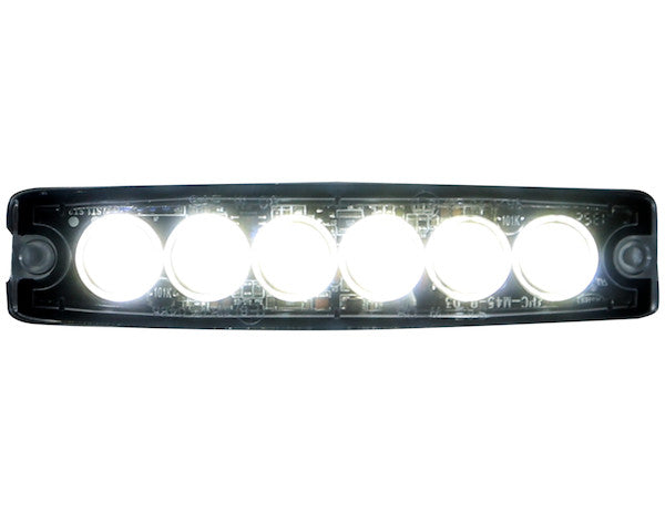 Ultra Thin 5 Inch Clear LED Strobe Light