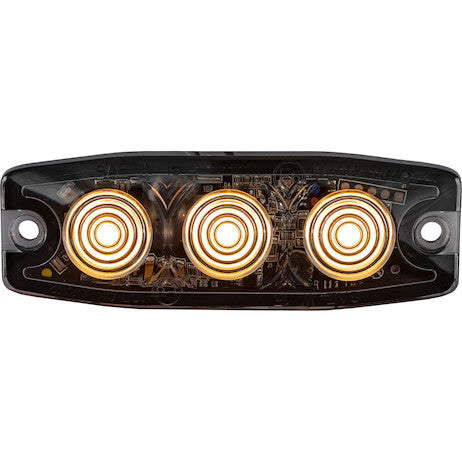 Ultra Thin 3.5 Inch Amber LED Strobe Light