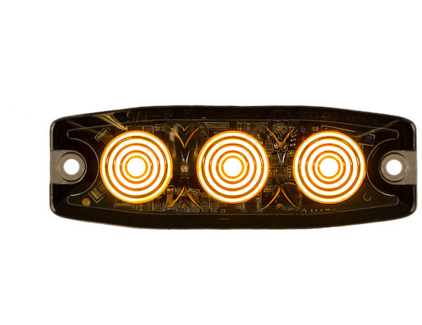 Ultra Thin 3.5 Inch Clear LED Strobe Light