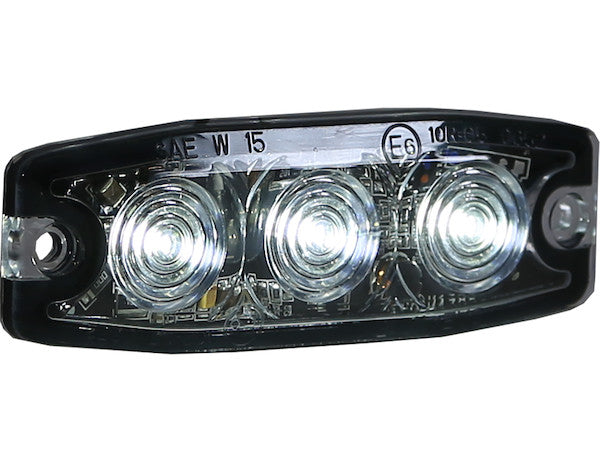 Ultra Thin 3.5 Inch Clear LED Strobe Light
