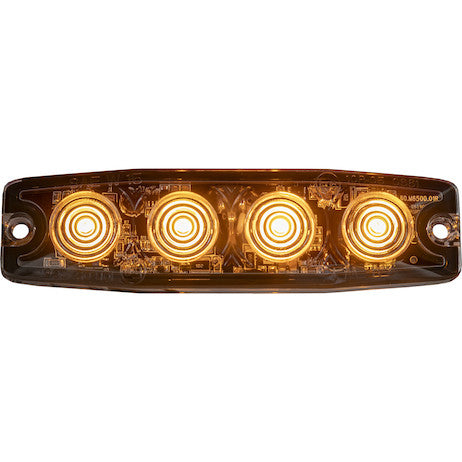 Ultra Thin 4.5 Inch Amber LED Strobe Light
