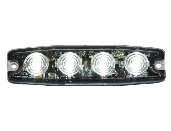 Ultra Thin 4.5 Inch Clear LED Strobe Light
