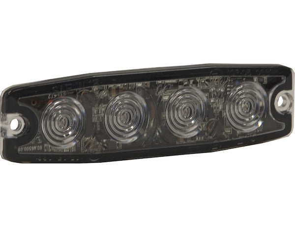Ultra Thin 4.5 Inch Red LED Strobe Light