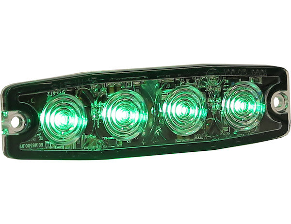 Ultra Thin 4.5 Inch Green LED Strobe Light